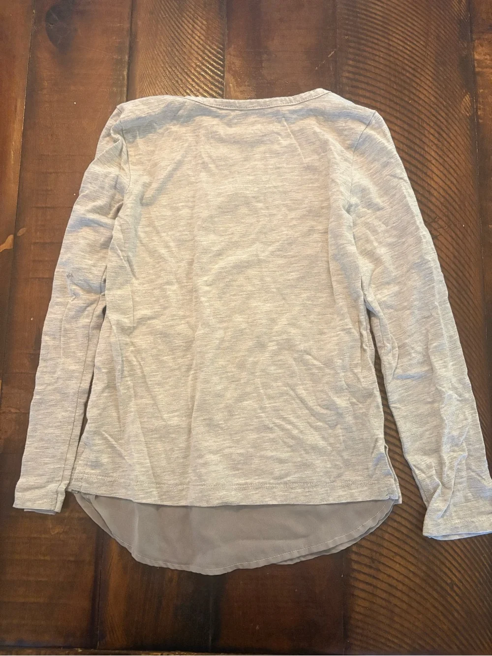 The Children's Place Light Gray Long Sleeve Tee with Colorful Icon Graphics